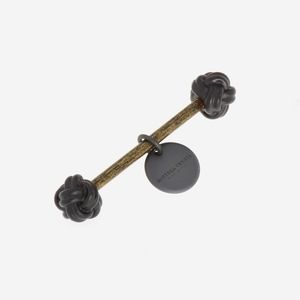 21. NEW BOTTEGA VENETA METAL KEY RING